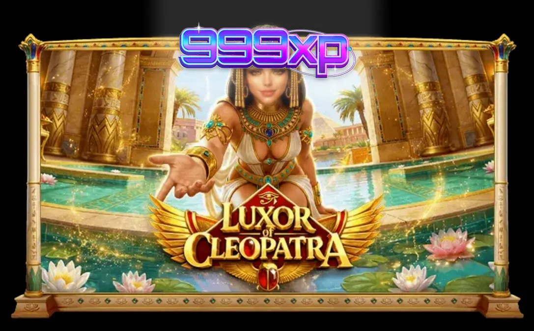 Cena do jogo Luxor of Cleopatra com símbolos egípcios